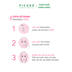 Nước tẩy trang Bioderma dành cho da nhạy cảm Sensibio H20 100ml