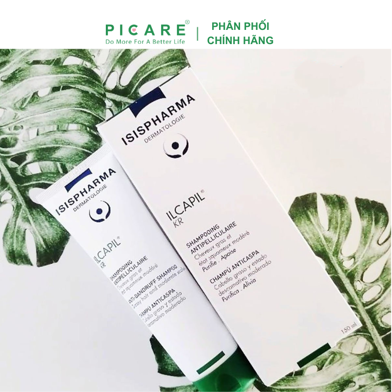 Dầu Gội Giảm Gàu, Giảm Rụng Tóc Và Dưỡng Tóc Isis Pharma ILCAPIL KR 75ml