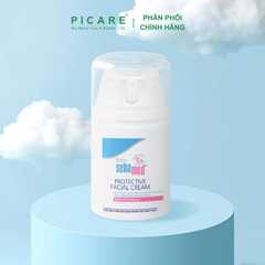 Kem bảo vệ da, trị chàm sữa cho bé Sebamed  Protective Facial Cream pH5.5 50ml