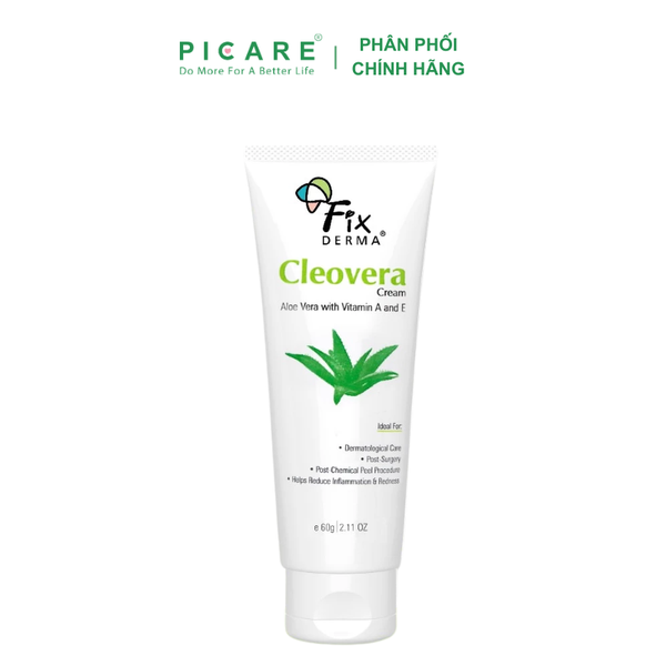 Kem Dưỡng Ẩm Làm Mềm Da Fixderma Cleovera Cream 60g