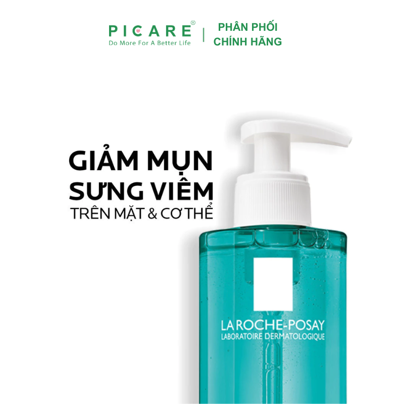 Gel Rửa Mặt Hỗ Trợ Giảm Mụn Cho Mặt Và Toàn Thân La Roche-Posay Effaclar Micro-Peeling Purifying Gel 400ml