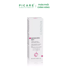 Kem làm dịu dưỡng ẩm ban ngày dành cho da nhạy cảm Canova Sensiven 50+ Soothing Cream 50ml