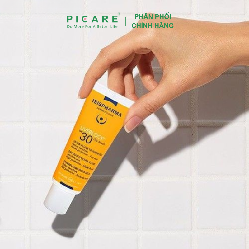 Kem chống nắng dành cho mọi loại da Isis Pharma Uveblock SPF30+ Dry Touch 40ml
