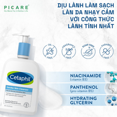 Sữa Rửa Mặt Dịu Nhẹ Cho Da Nhạy Cảm Cetaphil Gentle Skin Cleanser 250ml