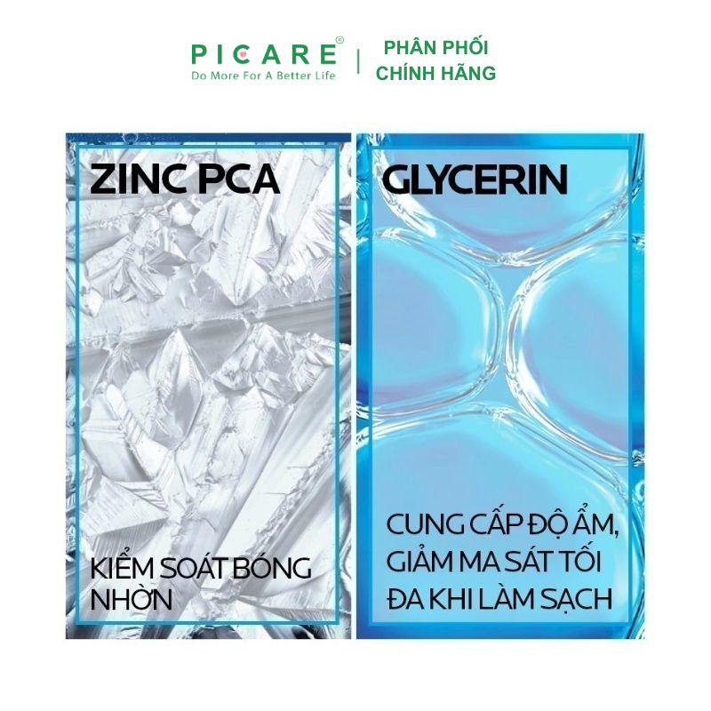 Nước Tẩy Trang & Làm Sạch Sâu Dành Cho Da Dầu Nhạy Cảm La Roche-Posay Effaclar Micellar Water 200ml