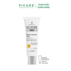 Kem chống nắng ngăn ngừa và kiểm soát tình trạng tăng sắc tố đốm nâu Heliocare 360 Pigment Solution Fluid SPF50+ 50ml