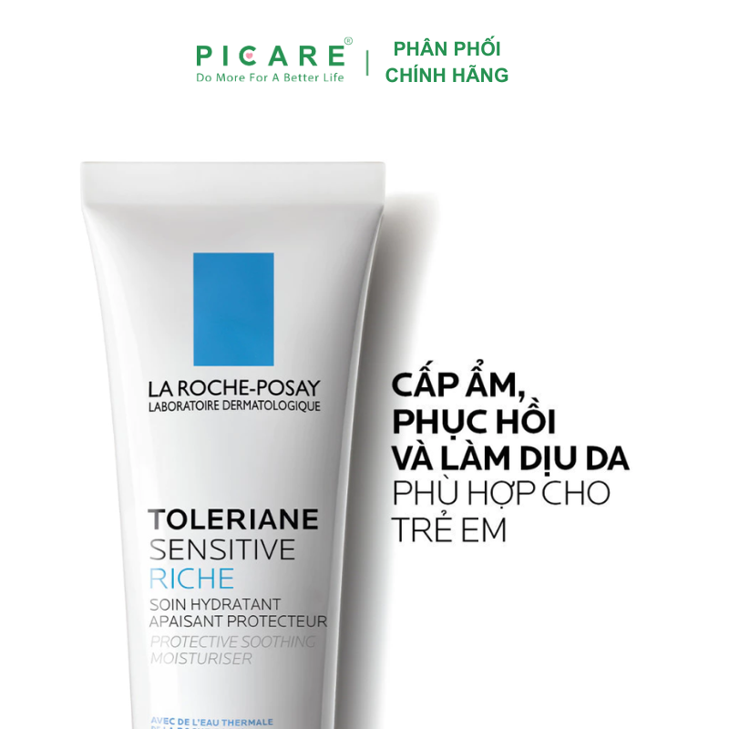 Kem Dưỡng Làm Dịu Và Bảo Vệ Cho Da Nhạy Cảm La Roche-Posay Toleriane Sensitive Prebiotic Care 40ml
