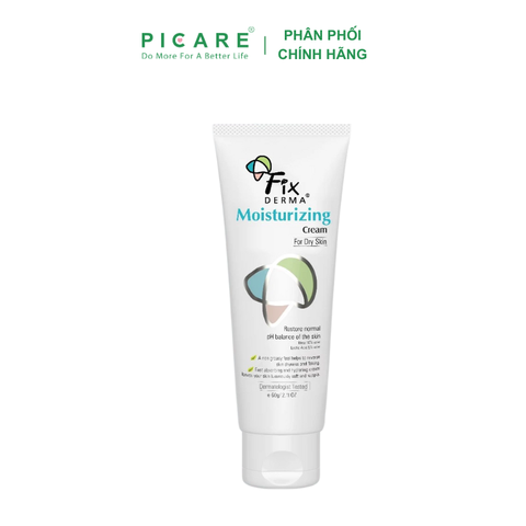 Kem dưỡng ẩm cho da khô bong tróc Fixderma Moisturizing Cream 60g