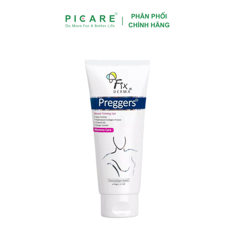 Gel Dưỡng Ẩm Giúp Ngực Săn Chắc Sau Sinh Fixderma Preggers Breast Firming Gel 60g