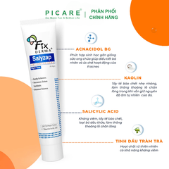 Lotion Giúp Giảm Mụn, Kiểm Soát Bã Nhờn Fixderma Salyzap Lotion 20ml