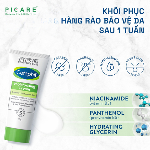 Kem dưỡng ẩm Cetaphil Moisturizing Cream 50g
