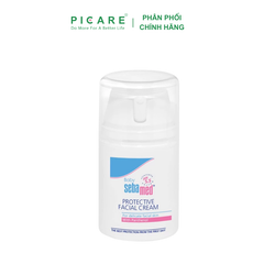 Kem bảo vệ da, trị chàm sữa cho bé Sebamed  Protective Facial Cream pH5.5 50ml