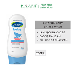 Sữa tắm dưỡng ẩm  cho da nhạy cảm, khô Cetaphil Moisturizing Bath Wash 230ml