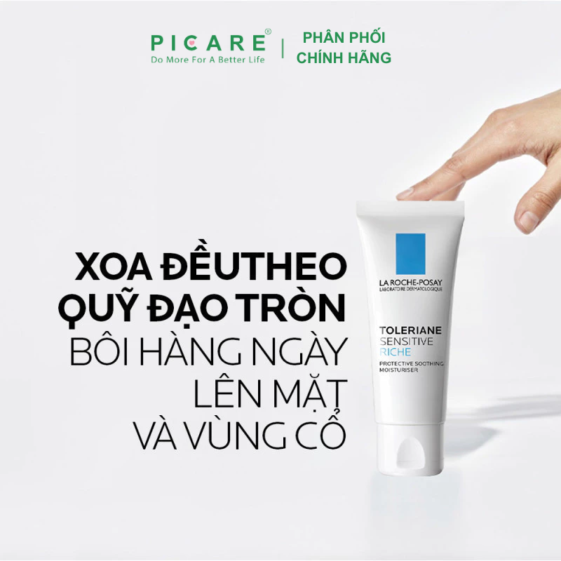 Kem Dưỡng Làm Dịu Và Bảo Vệ Cho Da Nhạy Cảm La Roche-Posay Toleriane Sensitive Prebiotic Care 40ml
