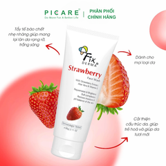 Sữa rửa mặt chiết xuất dâu tây Fixderma Strawberry Face Wash 60g