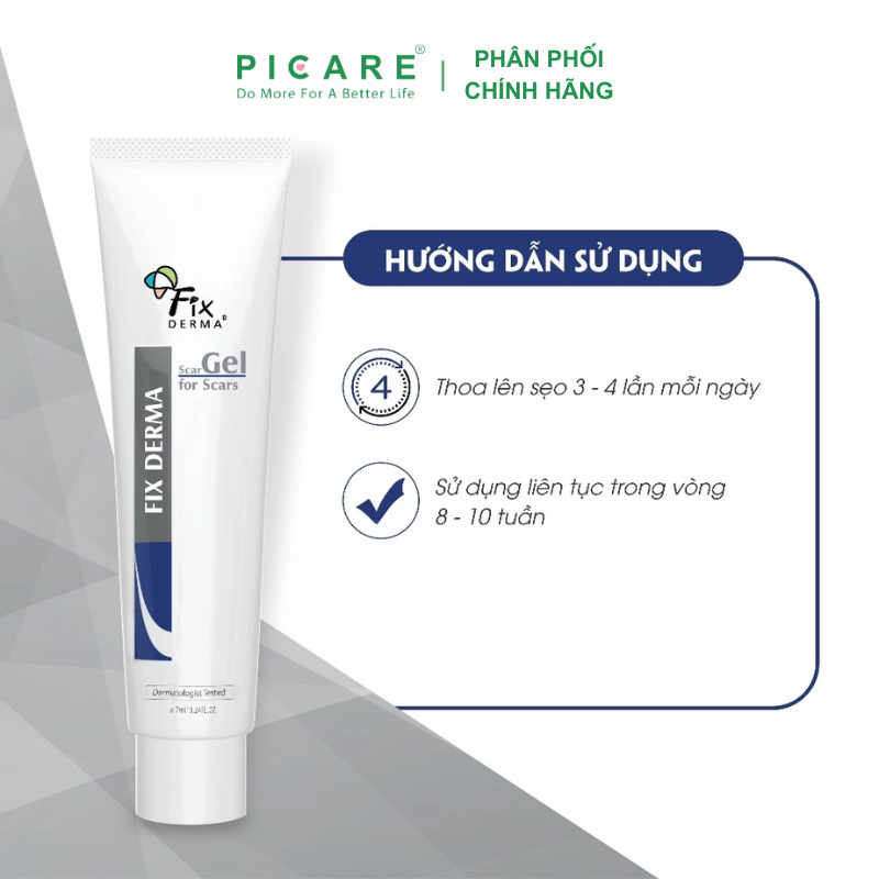 Gel Làm Mờ Sẹo Fixderma Scar Gel 7ml