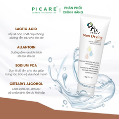 Sữa rửa mặt làm sạch bụi bẩn dầu nhờn tẩy tế bào chết Fixderma Non Drying Cleanser 60g