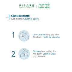 Kem làm dịu phục hồi cho da khô đến da rất khô Bioderma Atoderm Creme 200ml