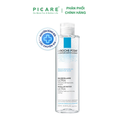 Nước Tẩy Trang Dành Cho Da Khô, Da Nhạy Cảm La Roche-Posay  Micellar Water Ultra Sensitive 200ml