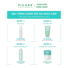 Nước Tẩy Trang SVR Cho Da Nhạy Cảm Physiopure Eau Micellaire  200ml
