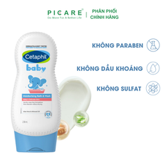 Sữa tắm dưỡng ẩm  cho da nhạy cảm, khô Cetaphil Moisturizing Bath Wash 230ml