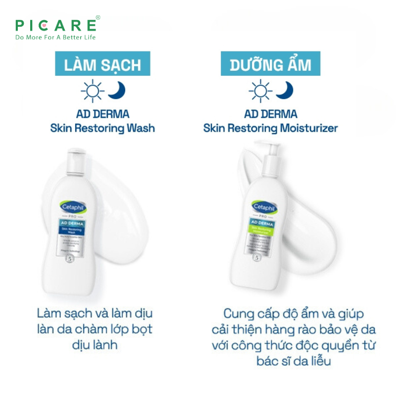 Sữa Làm Mềm, Dưỡng Ẩm Toàn Thân Cho Da Khô, Da Cơ Địa Cetaphil Pro AD Derma Moisturizer 295ml