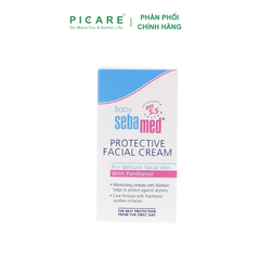 Kem bảo vệ da, trị chàm sữa cho bé Sebamed  Protective Facial Cream pH5.5 50ml