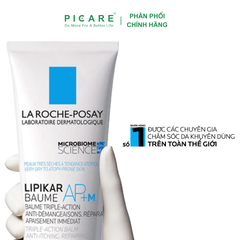 Kem Dưỡng Làm Dịu Dành Cho Da Khô, Bị Ngứa Mẩn Đỏ La Roche-Posay  Lipikar Baume AP+ M 75ml