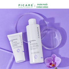 Dầu gội làm dịu da, ngăn ngừa tiết bã nhờn dành cho da bị kích ứng da gàu Canova Rivescal DS 200ml