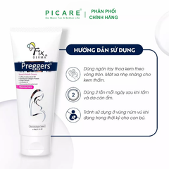 Kem Dưỡng Ẩm, Mềm Da, Mờ Vết Rạn Fixderma Preggers Stretch Mark Cream 60g