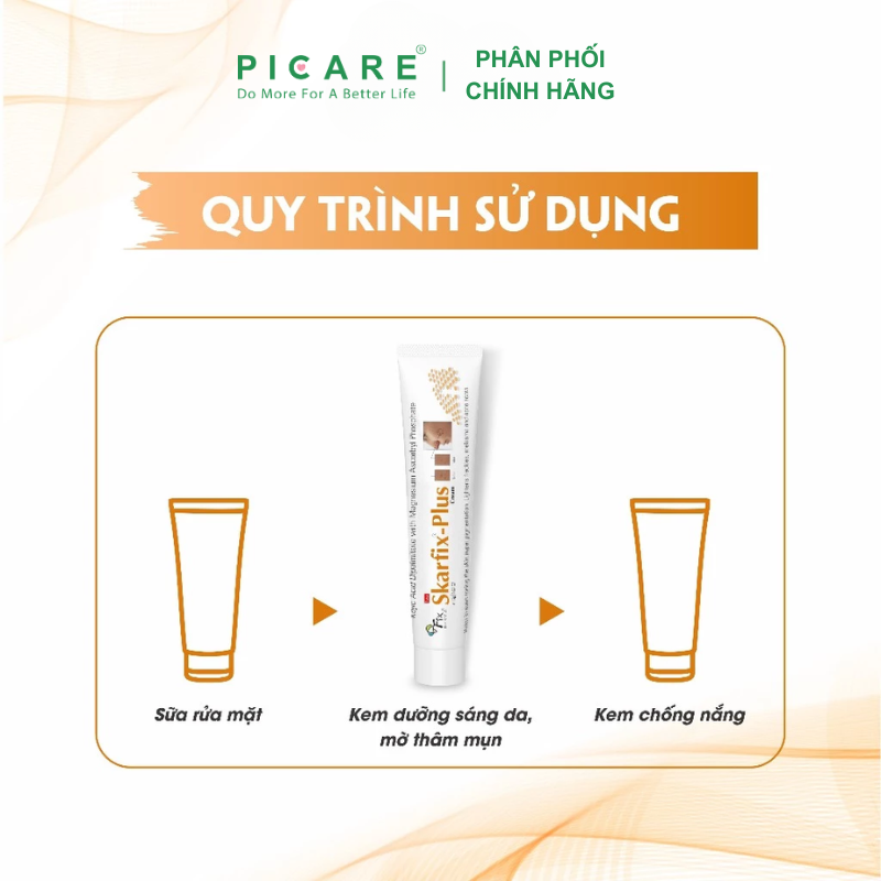 Kem dưỡng giảm thâm nám Fixderma Skarfix Plus Cream 15g