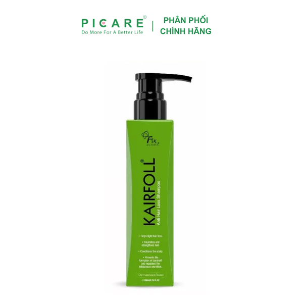 Dầu Gội Trị Rụng Tóc Fixderma Kairfoll Shampoo 200ml