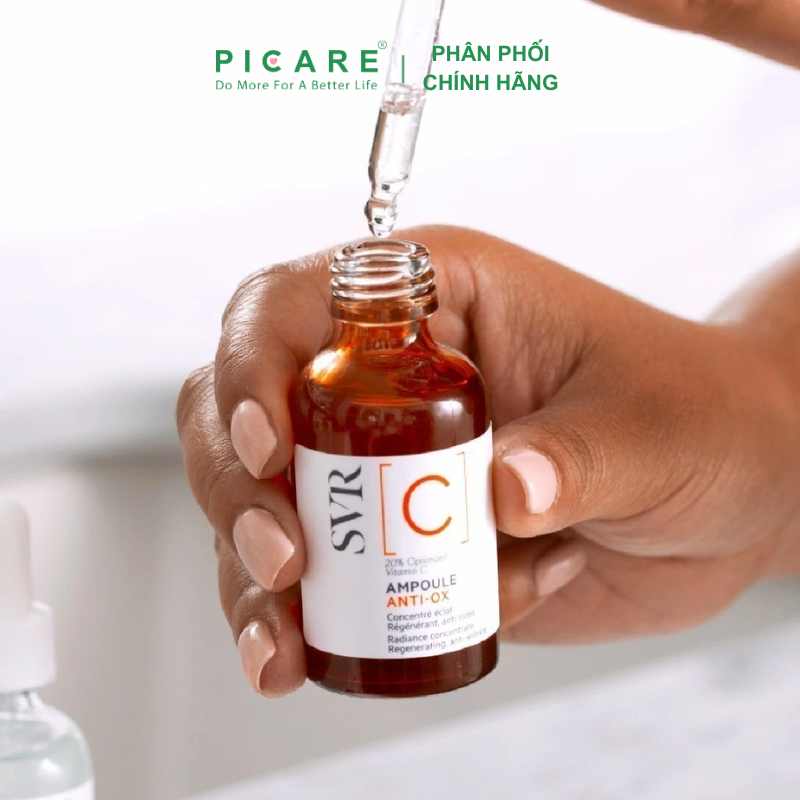 Tinh chất dưỡng da ngăn ngừa dấu hiệu lão hóa và làm sáng da SVR [C] Ampoule Anti-Ox 30ml