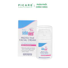 Kem bảo vệ da, trị chàm sữa cho bé Sebamed  Protective Facial Cream pH5.5 50ml