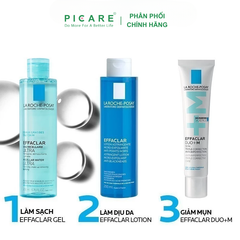 Nước Tẩy Trang & Làm Sạch Sâu Dành Cho Da Dầu Nhạy Cảm La Roche-Posay Effaclar Micellar Water 200ml