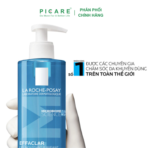Sữa Rửa Mặt Dành Cho Da Dầu Mụn Dạng Gel La Roche-Posay Effaclar Purifying Foaming Gel 400ml