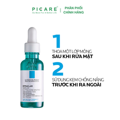 Tinh chất dưỡng giúp giảm mụn 3 tác động La Roche Posay Effaclar Serum 30ml