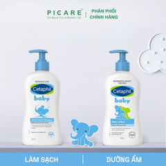 Sữa dưỡng ẩm hằng ngày cho da bé Cetaphil Baby Daily Lotion 400ml