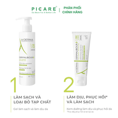 Kem Phục Hồi, Làm Dịu Và Kháng Khuẩn A-Derma Dermalibour + Repairing Cream 50ml