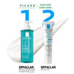Gel Rửa Mặt Hỗ Trợ Giảm Mụn Cho Mặt Và Toàn Thân La Roche-Posay Effaclar Micro-Peeling Purifying Gel 400ml