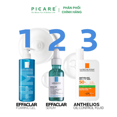 Tinh chất dưỡng giúp giảm mụn 3 tác động La Roche Posay Effaclar Serum 30ml