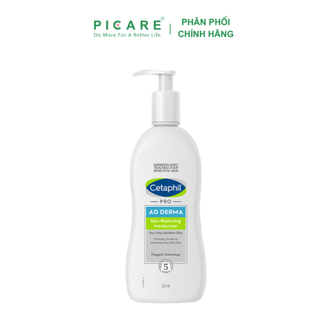 Sữa dưỡng thể cho da khô, da cơ địa Cetaphil Pro Ad Derma Moisturizer 295ML