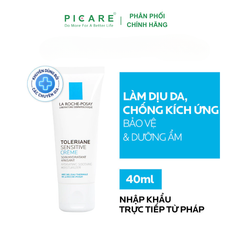 Kem Dưỡng Làm Dịu Và Bảo Vệ Cho Da Nhạy Cảm La Roche-Posay Toleriane Sensitive Prebiotic Care 40ml