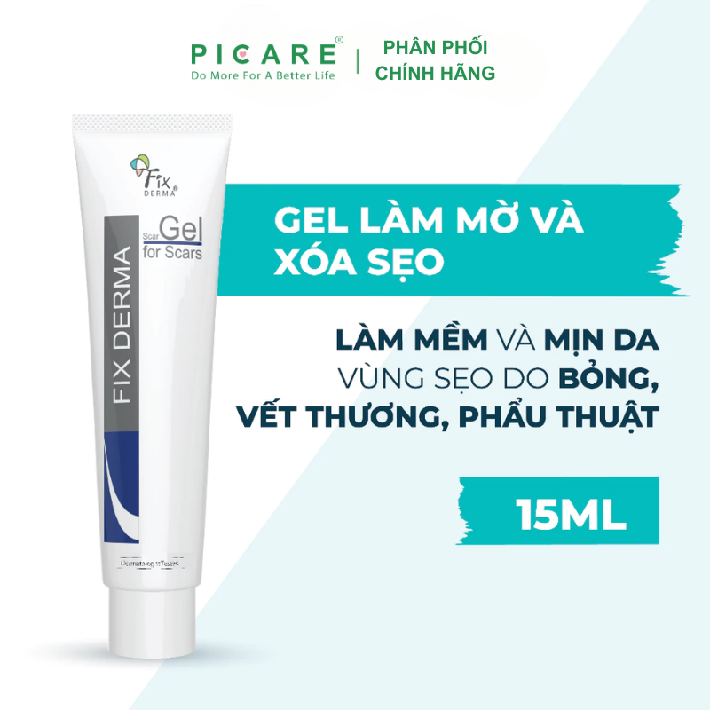 Gel Làm Mờ Sẹo Fixderma Scar Gel 15ml