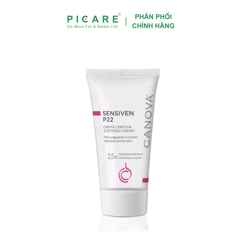 Kem làm dịu da dưỡng ẩm dành cho da nhạy cảm Canova Sensiven P22 Soothing Cream 50ml