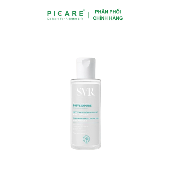 Nước tẩy trang cho da nhạy cảm SVR Physiopure Eau Micellaire  75ml