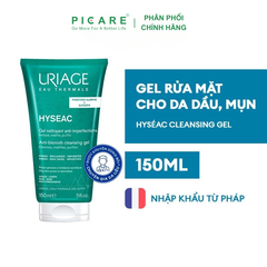 Gel Rửa Mặt Dành Cho Da Dầu, Da Mụn Và Da Hổn Hợp Uriage Hyséac Gel Nettoyant 150ml
