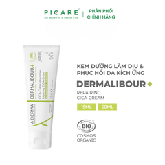 Kem Phục Hồi, Làm Dịu Và Kháng Khuẩn A-Derma Dermalibour + Repairing Cream 50ml
