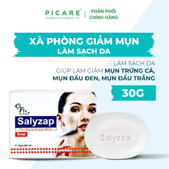 Xà Phòng Giúp Giảm Thâm Mụn, Làm Sạch Da Fixderma Salyzap Soap 75g