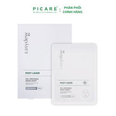 Mặt Nạ Hỗ Trợ Phục Hồi, Làm Dịu, Giảm Kích Ứng Cấp Tốc Easydew RX Post Laser Gel Dessing Mask Sheet 38ml (1 hộp/ 5 miếng)
